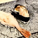 鮨榮 - ボタンエビ