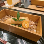 四季彩ダイニング　春 - 【ズワイ蟹の春巻き】
                                程よく柔らかくなった春巻きの中に、
                                ズワイ蟹様がギッシリ！\(°Д° )/