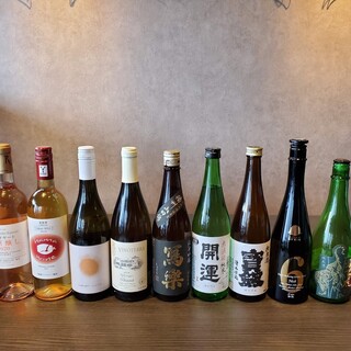 日本酒、橙子葡萄酒、日本葡萄酒種類豐富