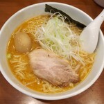 中華そば 七麺鳥 - 味玉濃厚背脂味噌ラーメン