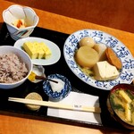 茶寮 ふ川 - おでん五種盛合せ膳