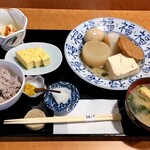 茶寮 ふ川 - おでん五種盛合せ膳