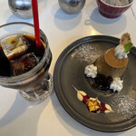 ブリラーノ - 可愛いデザートです。たくさんの中から選べてとてもうれしいですね。