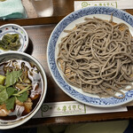 水車生そば - 鴨せいろ