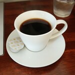 キッチン ブルー グローブ - コーヒーのアップ