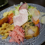 ダイニングカフェコショネ - 前菜プレート　770円