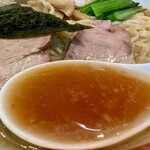 麺壱 吉兆 - 中華そばスープ