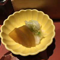 うなぎ和食  しら河 今池ガスビル店 - 漬物（奈良漬、白菜の浅漬け）
