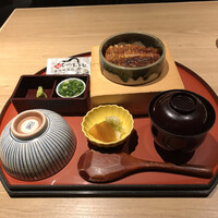 うなぎ和食  しら河 今池ガスビル店 - ミニひつまぶし＋きも吸い