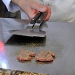 She'll be - 骨の横のお肉