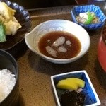 しる万 - 天ぷら定食(日替り)