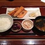 焼魚食堂　魚角 - ハラス醤油焼き定食（890円）