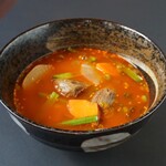 炭火焼肉ホルモン うらら - 【カルビスープ】