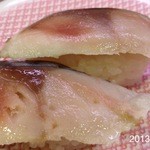 かっぱ寿司 - 2013.17(水)11時45分　とろ〆さばが(^^♪　酢飯、醤油、生姜、ジュレは(>_<)