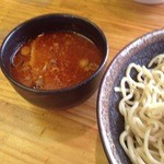 Rokugousha - うま辛つけ麺￥８００スープ