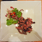 Les deux Bleue - 和牛ランプ肉のステーキ