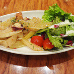 Les deux Bleue - タコとセロリのマリネ