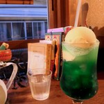Kissa Kokeshi - クリームソーダ アイスクリームダブル