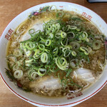 播州醤油中華そば＆つけ麺 今昔物語 - 播州醤油中華そば　※背脂コッテリにてオーダー