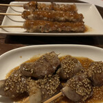 おでんでん - 焼き物各種（砂ずり、ココロ、ネック）