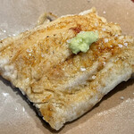 麟 - 伊豆のわさびと塩をのせて