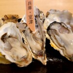 日本酒と牡蠣...時々おでんBACHIYA - 牡蠣