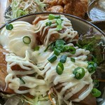 海邦丸 - ラフテー丼＋チキン南蛮