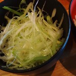 会津ラーメン 和 - 笹打ちネギ