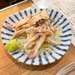 立呑み晩杯屋 - ガツ刺し@¥190