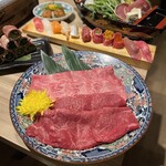 黄金出汁しゃぶと江戸前寿司 肉のあさつ - 