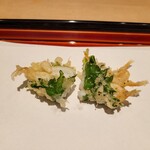 てんぷら 近藤 - 白魚