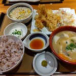 Yayoi Ken - 鶏天だんご汁定食