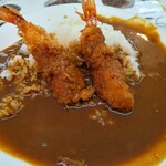 ボーイズカレー - 海老フライカレー大辛（￥８００）