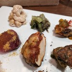ルータ - 前菜はどれもひと手間加えた味わい