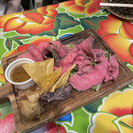 メキシカンバル RICO - 時々食べたくなるほど大好きなローストビーフとソース