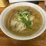 支那そば 一麺 豊里店 - 塩ワンタン麺