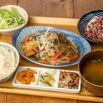 Refreshing fish set meal that “conditions” your body