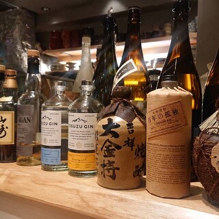 【日本酒】四季の移り変わりに合わせて厳選した銘柄が約10種類