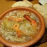 J'aime - エビのアヒージョ（６５０円）