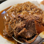 地雷也 - よく煮込まれた肉塊