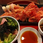 炭火焼肉 久 - 上久ランチ2,400円