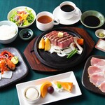 三田屋本店 - 特撰ヘレと海鮮3種プレミアムコース