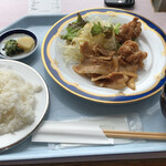 Marmaid - 豚生姜焼きと若鶏の唐揚げ　1250円