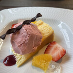 restaurant SAKAKURA - ボリュームのデザート！美味し！