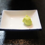 海の幸 翔 - 山葵が添えられた小皿