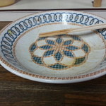 味よし - 完食ですー・・・皿の深みもありますから結構な量です。