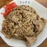 極濃湯麺 シントミ - 焼めし(750円)