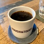 ラフ&タフ コーヒースタンド - 食後のホットコーヒー