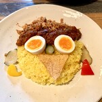 ラフ&タフ コーヒースタンド - キーマカレー