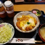 とんＱ - カツ丼ランチ 1,290円